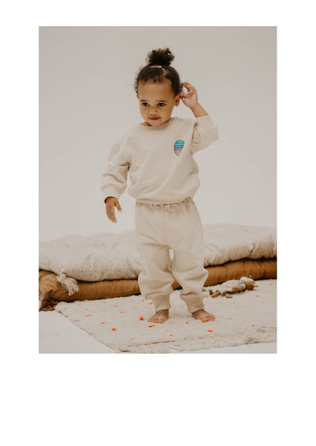 Kleine May Sweatshirt Set mit Ballon Print